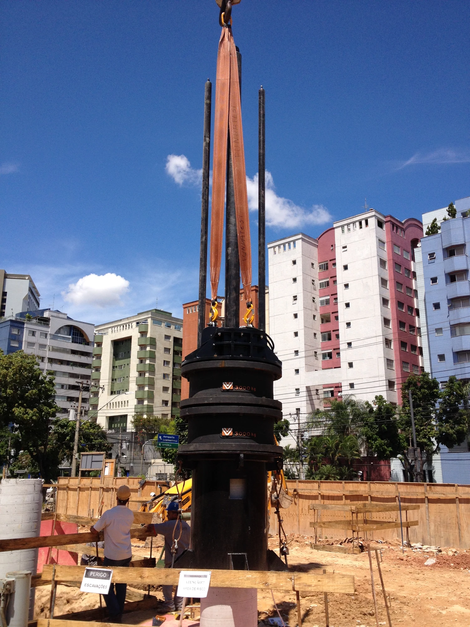 Sistema de impacto THOR 72 em operação