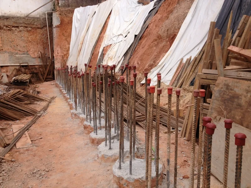 Obras de contenção e fundação — imagem 3